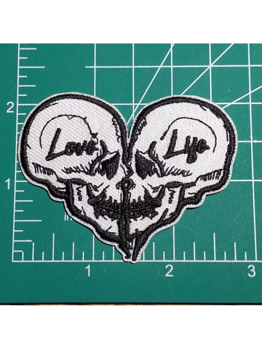 🌻 Love Life Skull Patch